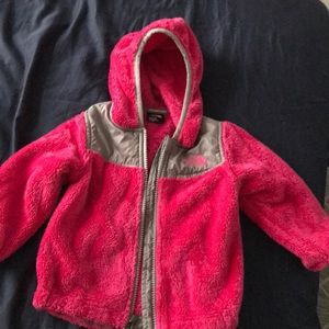 Baby girl north face fleece
